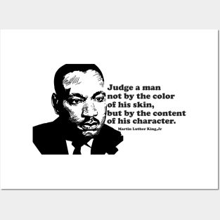 Martin Luther King quotes Posters and Art